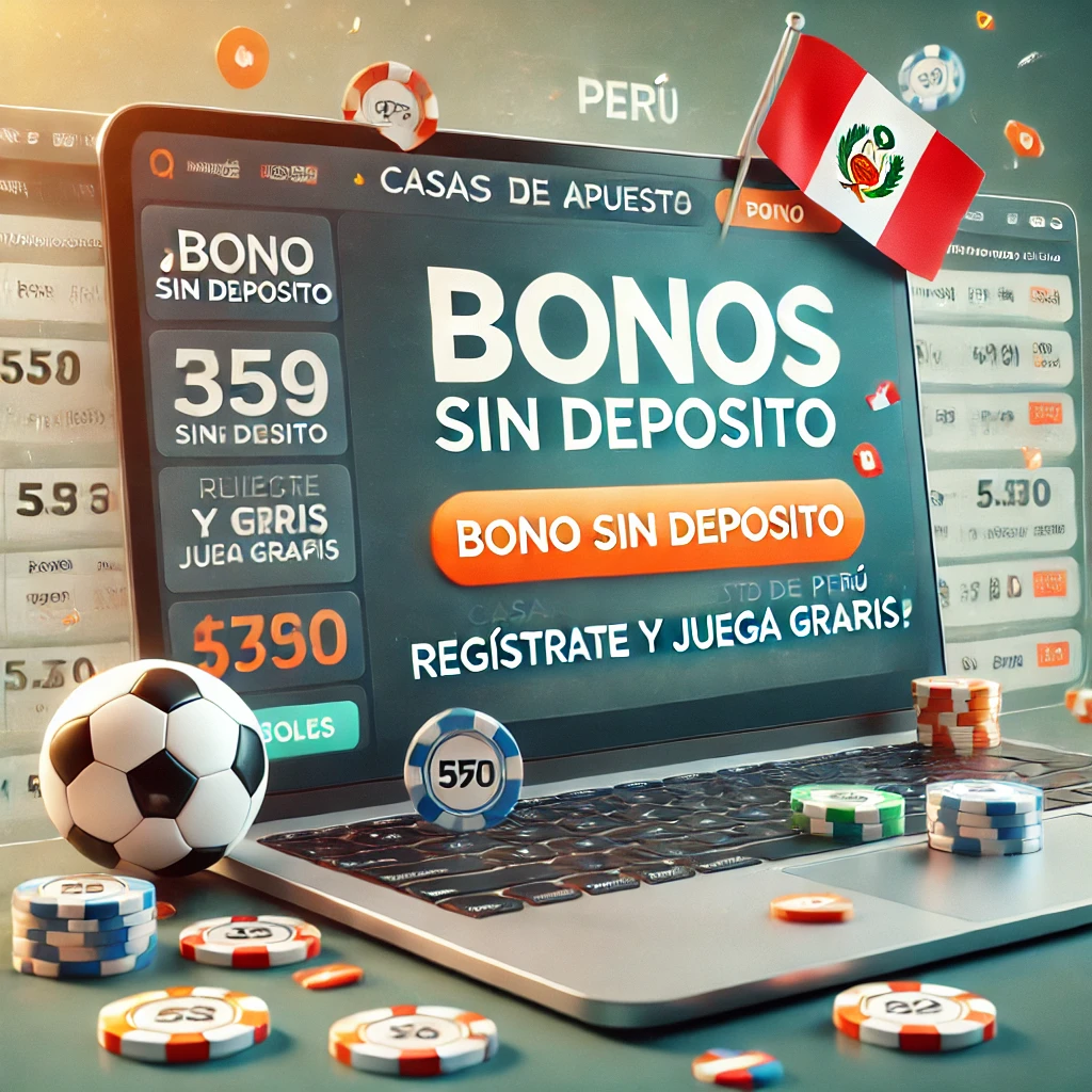 casas de apuestas con bonos de bienvenida sin depósito perú